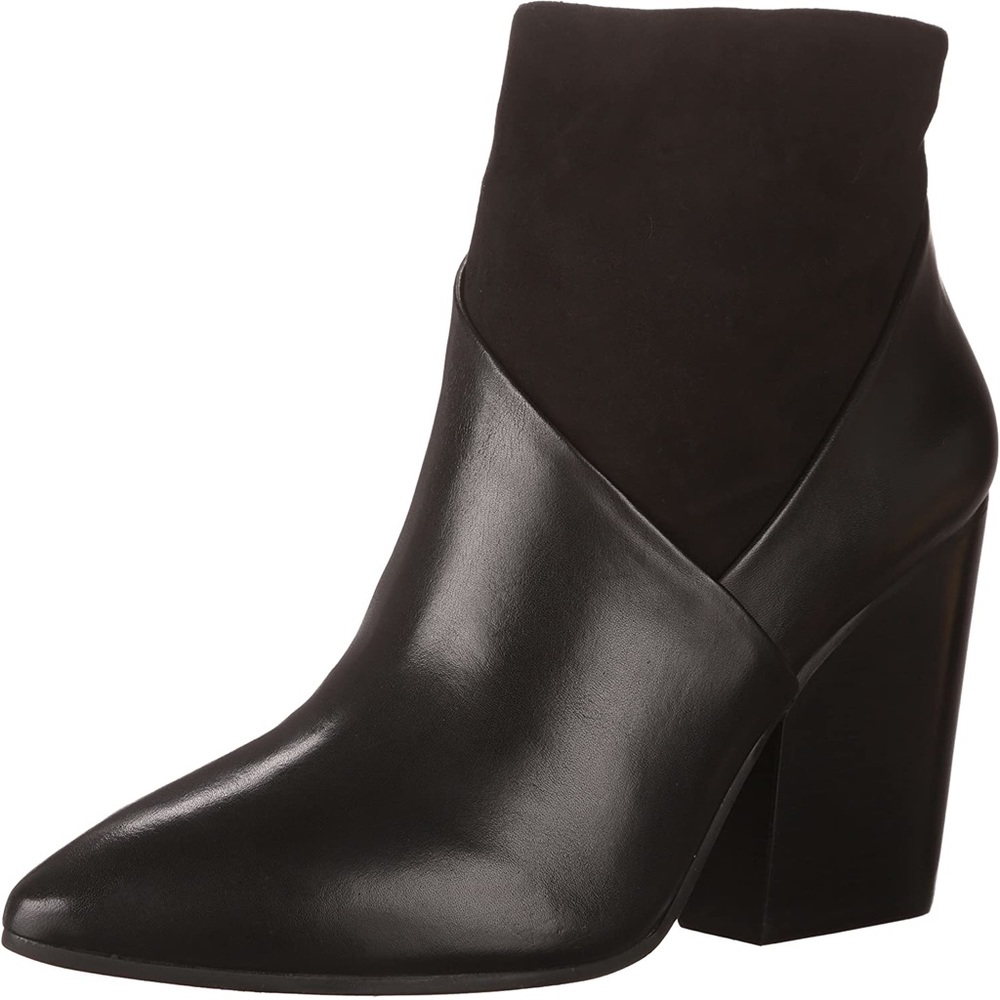 Vince Camino Raylan Leather Black Booties 7.5